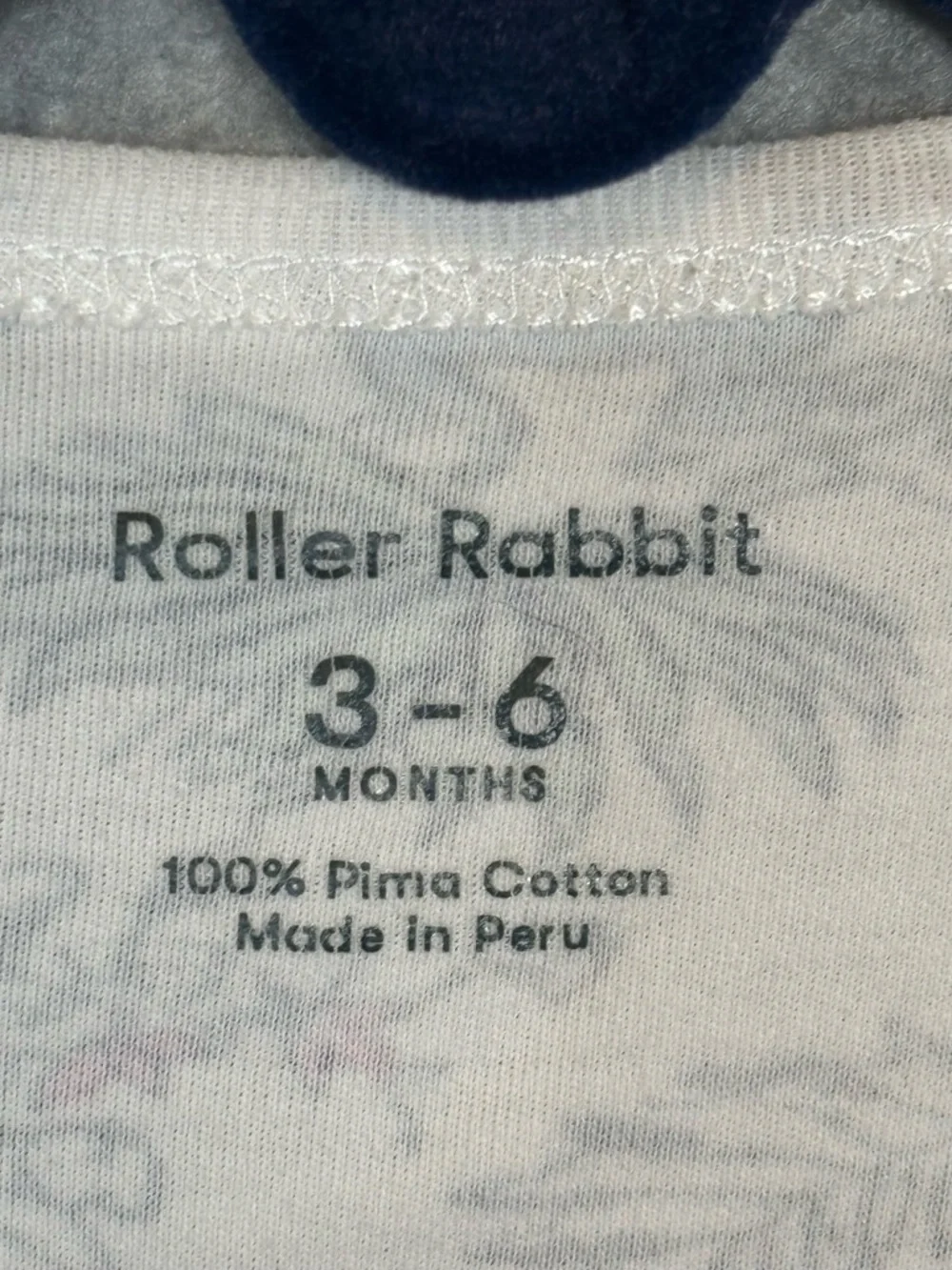 Roller Rabbit Whimsical Print Footie Pajamas Sleeper-Infant 3-6 Months
